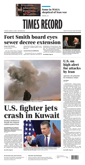 Cover of Times Record (Ft. Smith Southwest)