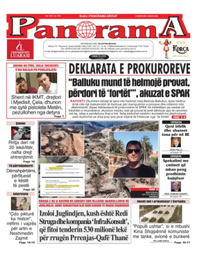 Cover of Panorama (Albania)