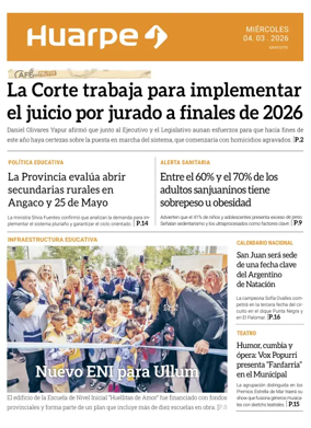 Cover of Diario Huarpe