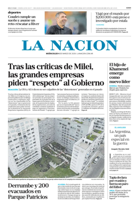 Cover of La Nacion