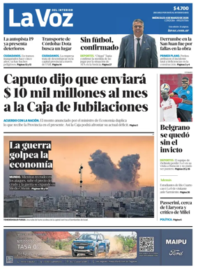 Cover of La Voz del Interior