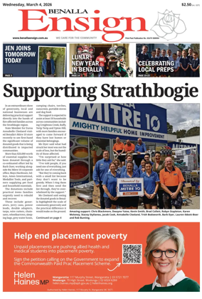 Cover of Benalla Ensign