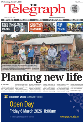 Cover of Seymour Telegraph