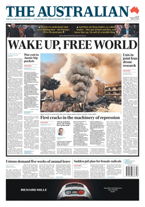Cover of The Australian