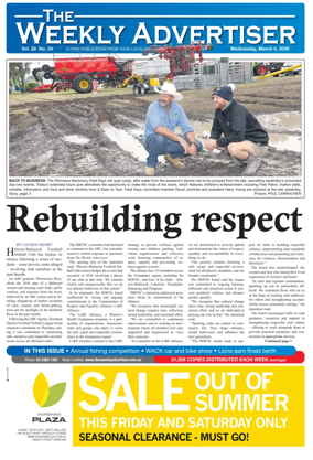 Cover of The Weekly Advertiser Horsham