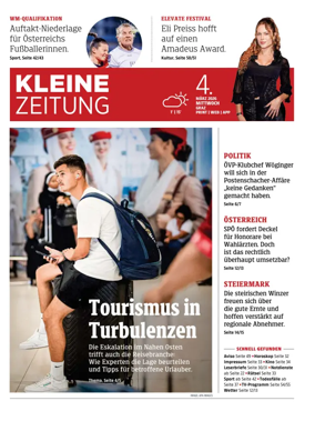 Cover of Kleine Zeitung Steiermark