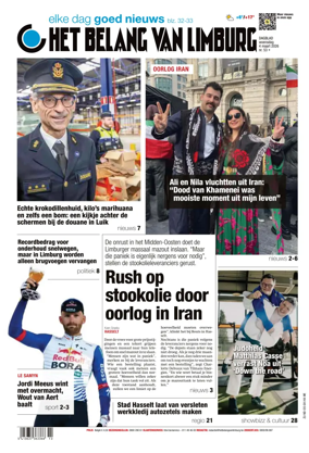 Cover of Het Belang van Limburg