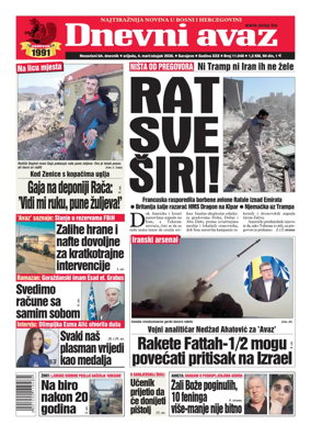 Cover of Dnevni avaz