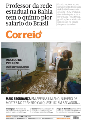 Cover of Correio da Bahia