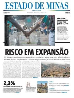 Cover of Estado de Minas (Brazil)