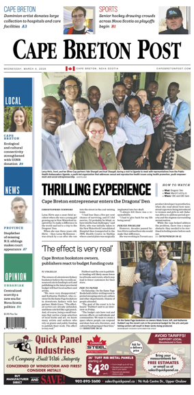 Cover of Cape Breton Post