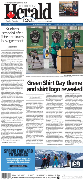 Cover of Lethbridge Herald