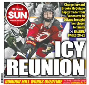 Cover of Ottawa Sun