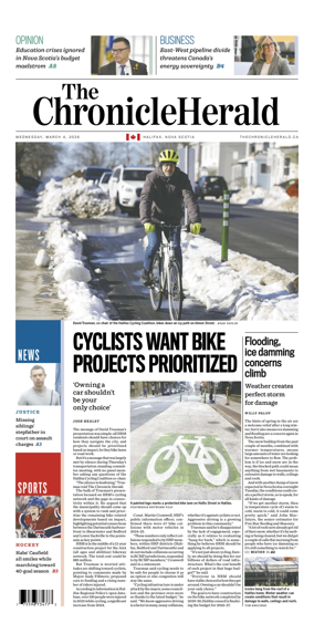 Cover of The Chronicle Herald (Provincial)