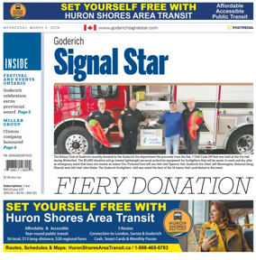 Cover of The Goderich Signal-Star