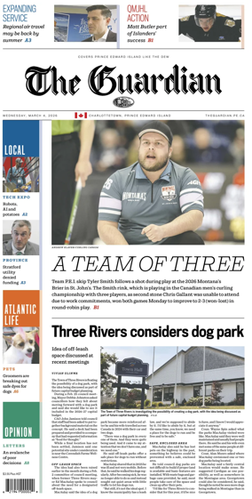 Cover of The Guardian (Charlottetown)