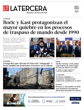 Cover of La Tercera