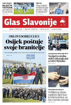Cover of Glas Slavonije