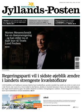 Cover of Jyllands-Posten