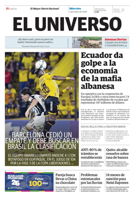 Cover of El Universo