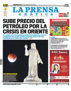 Cover of La Prensa Grafica