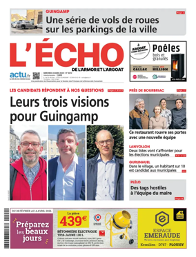 Cover of L'Echo de l'Armor et de l'Argoat