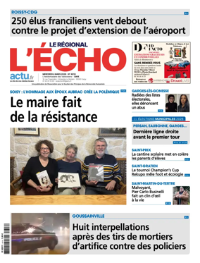 Cover of L'Echo le Regional