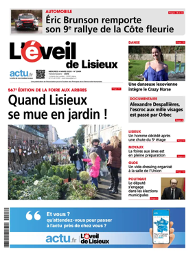 Cover of L'Eveil de Lisieux