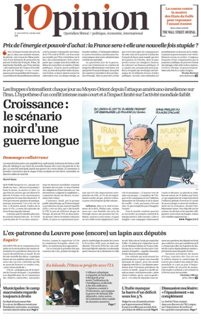 Cover of L'Opinion