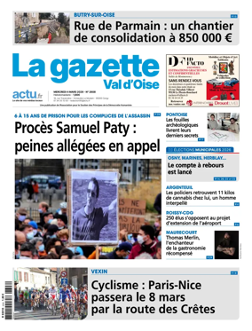 Cover of La Gazette Val d'Oise
