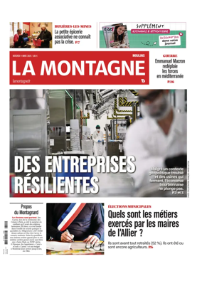 Cover of La Montagne (Moulins)