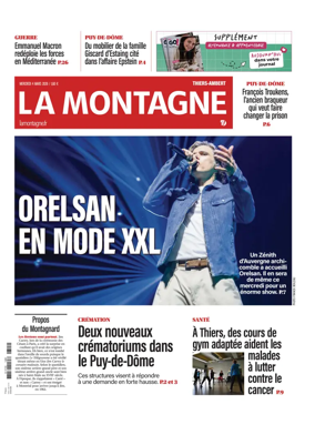Cover of La Montagne (Thiers-Ambert)