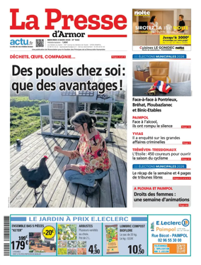 Cover of La Presse d'Armor