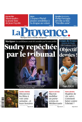 Cover of La Provence Martigues-Istres-Vitrolles-Marignane