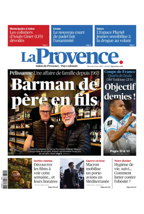 Cover of La Provence Salon-de-Provence / Pays salonais
