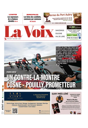 Cover of La Voix du Sancerrois