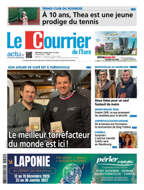Cover of Le Courrier de l'Eure