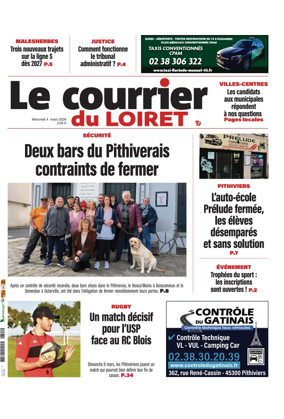 Cover of Le Courrier du Loiret