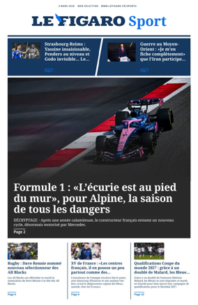 Cover of Le Figaro Sport
