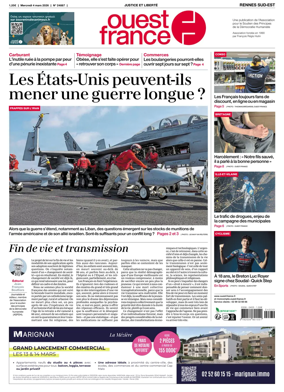 Cover of Ouest-France (Rennes Sud-Est)