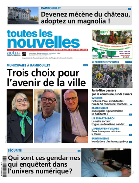 Cover of Toutes les Nouvelles (Rambouillet / Chevreuse)
