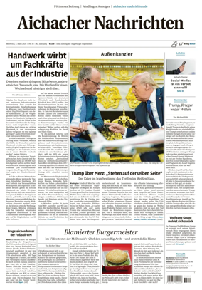Cover of Aichacher Nachrichten