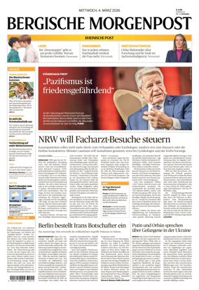 Cover of Bergische Morgenpost Wermelskirchen/Huckeswagen/Radevormwald