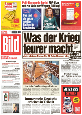 Cover of BILD Berlin-Brandenburg
