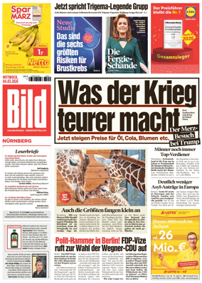 Cover of BILD Nurnberg