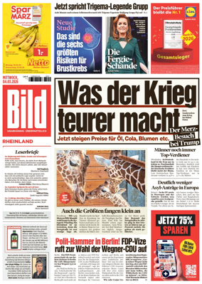 Cover of BILD Rheinland - Dusseldorf