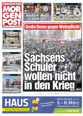Cover of Chemnitzer Morgenpost