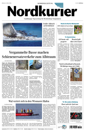 Cover of Demminer Zeitung