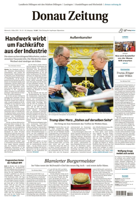 Cover of Donau Zeitung