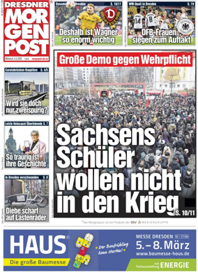 Cover of Dresdner Morgenpost